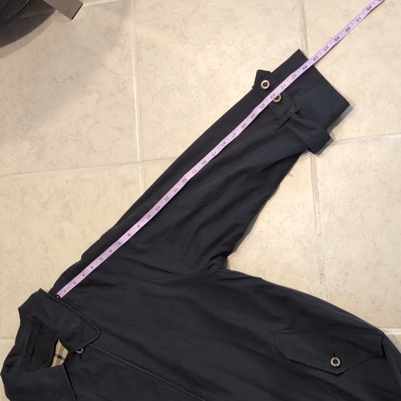 Vintage Blueberry's Women's Button Trench Coat - Picture 5 of 15